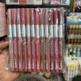 Kashee's High Pigmented Smooth Lipstick - Creamy Formula Designed For Bold Even Color Lip Definition And Long-Lasting Wear - Shades Of Nude (Pack of 12)