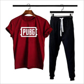 Premium Micro Men’s Tracksuit PUBG Print – Comfortable Sportswear | Gym & Workout Suitortswear With Trouser - Black Extra Large