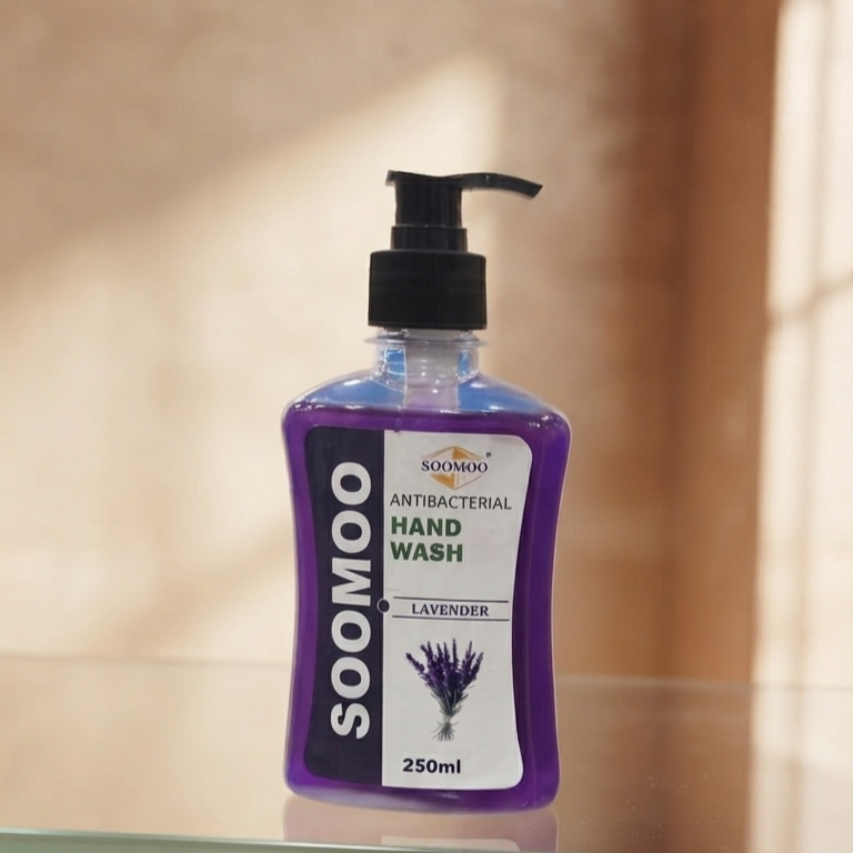 Soomoo Antibacterial Hand Wash - Personal Care Product Designed For Hand Hygiene And Cleanliness Maintenance Routine - 250ML (Lavender)