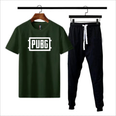 Premium Micro Men’s Tracksuit PUBG Print – Comfortable Sportswear | Gym & Workout Suitortswear With Trouser - Black Extra Large